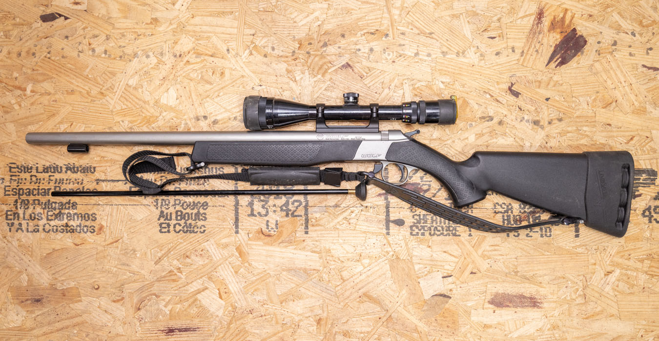 CVA INC Wolf 50 Cal Muzzleloader Police Trade-In with Scope